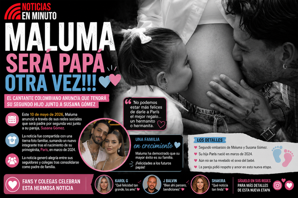 ¡MALUMA AGRANDA LA FAMILIA!