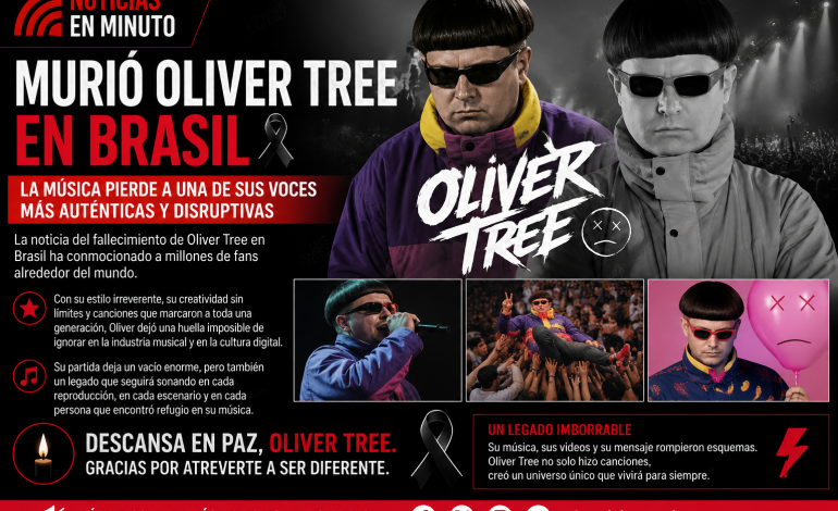 Conmoción mundial por la muerte de Oliver Tree en Brasil